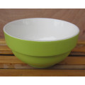 Haonai 7inch colored ceramic bowl custom food bowl porcelain bowl houseware